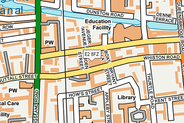 E2 8FZ map - OS OpenMap – Local (Ordnance Survey) E2 8FZ map - OS OpenMap – Local (Ordnance Survey)