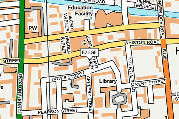 E2 8GE map - OS OpenMap – Local (Ordnance Survey) E2 8GE map - OS OpenMap – Local (Ordnance Survey)