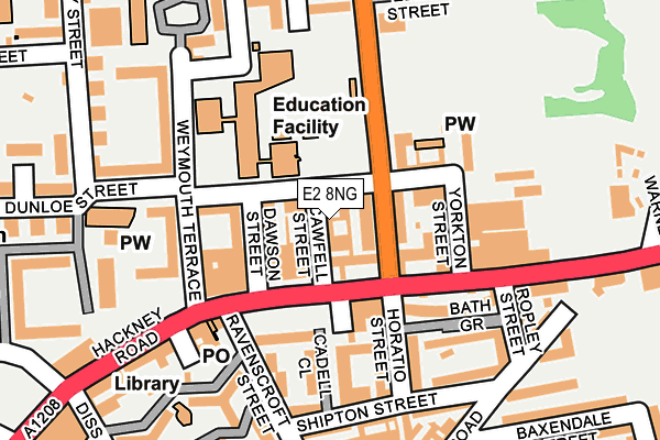 E2 8NG map - OS OpenMap – Local (Ordnance Survey) E2 8NG map - OS OpenMap – Local (Ordnance Survey)