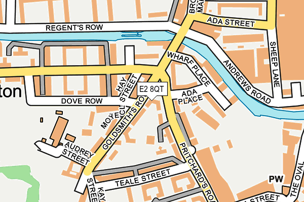E2 8QT map - OS OpenMap – Local (Ordnance Survey) E2 8QT map - OS OpenMap – Local (Ordnance Survey)
