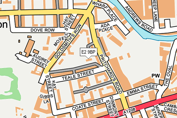 E2 9BP map - OS OpenMap – Local (Ordnance Survey) E2 9BP map - OS OpenMap – Local (Ordnance Survey)