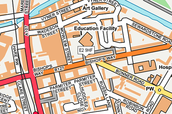 E2 9HF map - OS OpenMap – Local (Ordnance Survey) E2 9HF map - OS OpenMap – Local (Ordnance Survey)