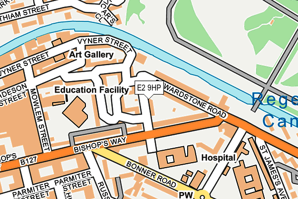 E2 9HP map - OS OpenMap – Local (Ordnance Survey) E2 9HP map - OS OpenMap – Local (Ordnance Survey)