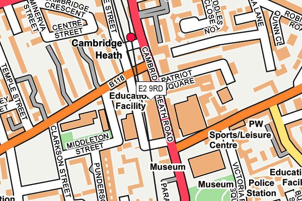 E2 9RD map - OS OpenMap – Local (Ordnance Survey) E2 9RD map - OS OpenMap – Local (Ordnance Survey)