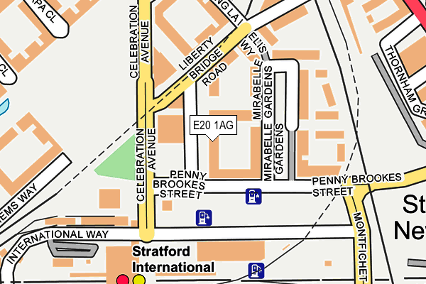 E20 1AG map - OS OpenMap – Local (Ordnance Survey) E20 1AG map - OS OpenMap – Local (Ordnance Survey)