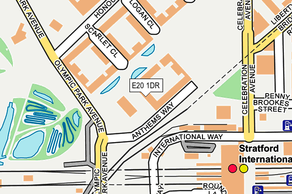 E20 1DR map - OS OpenMap – Local (Ordnance Survey) E20 1DR map - OS OpenMap – Local (Ordnance Survey)
