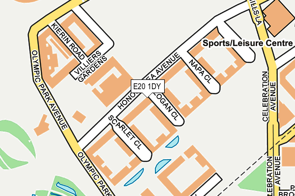 E20 1DY map - OS OpenMap – Local (Ordnance Survey) E20 1DY map - OS OpenMap – Local (Ordnance Survey)