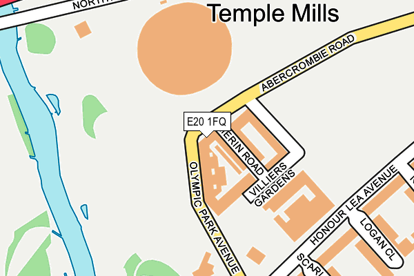 E20 1FQ map - OS OpenMap – Local (Ordnance Survey) E20 1FQ map - OS OpenMap – Local (Ordnance Survey)