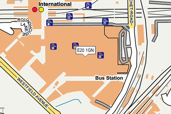 E20 1GN map - OS OpenMap – Local (Ordnance Survey) E20 1GN map - OS OpenMap – Local (Ordnance Survey)