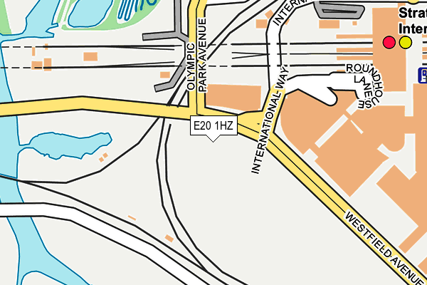 E20 1HZ map - OS OpenMap – Local (Ordnance Survey) E20 1HZ map - OS OpenMap – Local (Ordnance Survey)