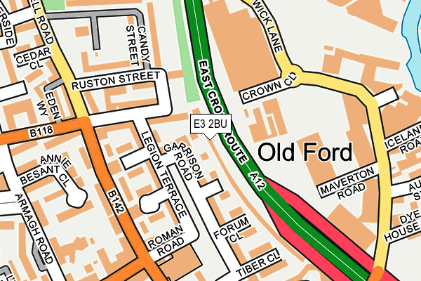 E3 2BU map - OS OpenMap – Local (Ordnance Survey) E3 2BU map - OS OpenMap – Local (Ordnance Survey)