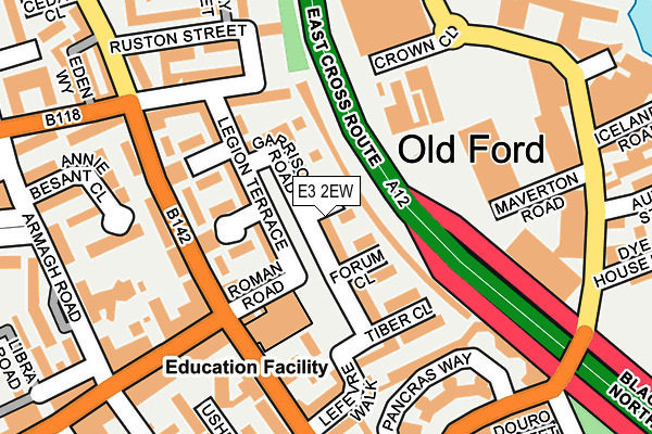 E3 2EW map - OS OpenMap – Local (Ordnance Survey) E3 2EW map - OS OpenMap – Local (Ordnance Survey)