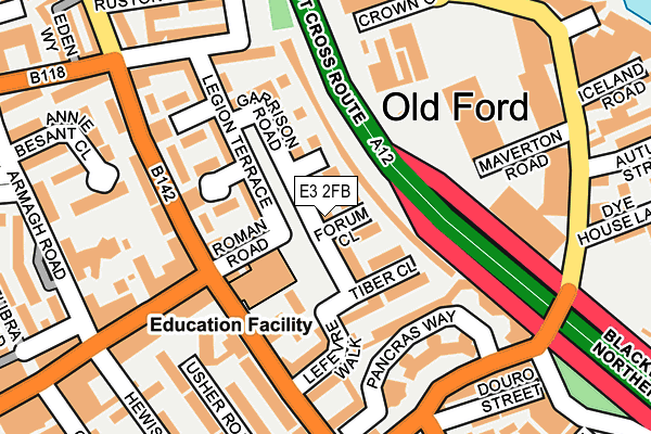 E3 2FB map - OS OpenMap – Local (Ordnance Survey) E3 2FB map - OS OpenMap – Local (Ordnance Survey)