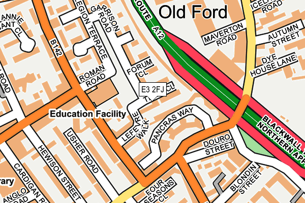 E3 2FJ map - OS OpenMap – Local (Ordnance Survey) E3 2FJ map - OS OpenMap – Local (Ordnance Survey)