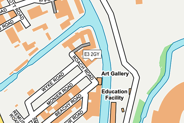 E3 2GY map - OS OpenMap – Local (Ordnance Survey) E3 2GY map - OS OpenMap – Local (Ordnance Survey)