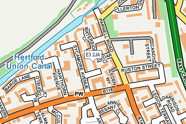E3 2JA map - OS OpenMap – Local (Ordnance Survey) E3 2JA map - OS OpenMap – Local (Ordnance Survey)