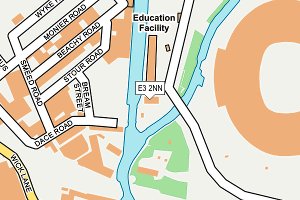 E3 2NN map - OS OpenMap – Local (Ordnance Survey) E3 2NN map - OS OpenMap – Local (Ordnance Survey)