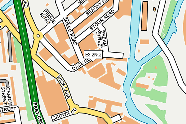 E3 2NQ map - OS OpenMap – Local (Ordnance Survey) E3 2NQ map - OS OpenMap – Local (Ordnance Survey)
