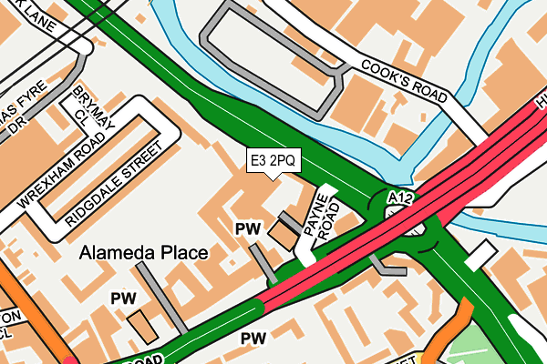 E3 2PQ map - OS OpenMap – Local (Ordnance Survey) E3 2PQ map - OS OpenMap – Local (Ordnance Survey)