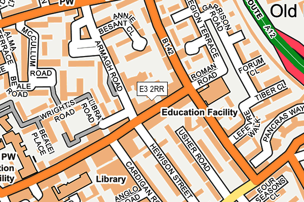 E3 2RR map - OS OpenMap – Local (Ordnance Survey) E3 2RR map - OS OpenMap – Local (Ordnance Survey)