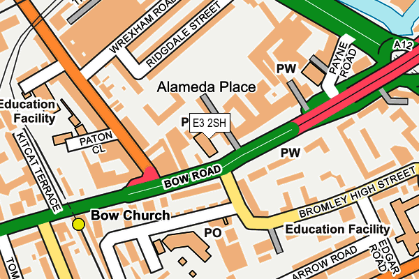 E3 2SH map - OS OpenMap – Local (Ordnance Survey) E3 2SH map - OS OpenMap – Local (Ordnance Survey)