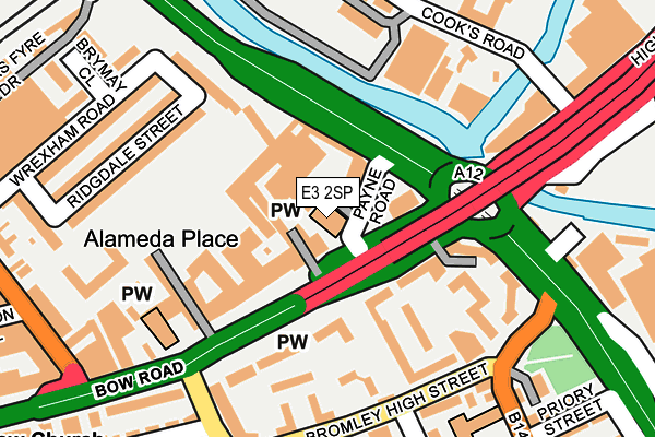 E3 2SP map - OS OpenMap – Local (Ordnance Survey) E3 2SP map - OS OpenMap – Local (Ordnance Survey)