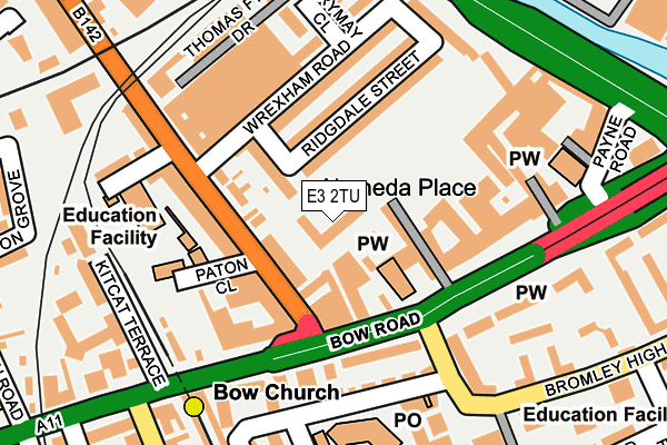 E3 2TU map - OS OpenMap – Local (Ordnance Survey) E3 2TU map - OS OpenMap – Local (Ordnance Survey)