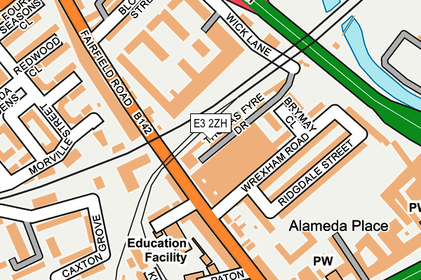 E3 2ZH map - OS OpenMap – Local (Ordnance Survey) E3 2ZH map - OS OpenMap – Local (Ordnance Survey)