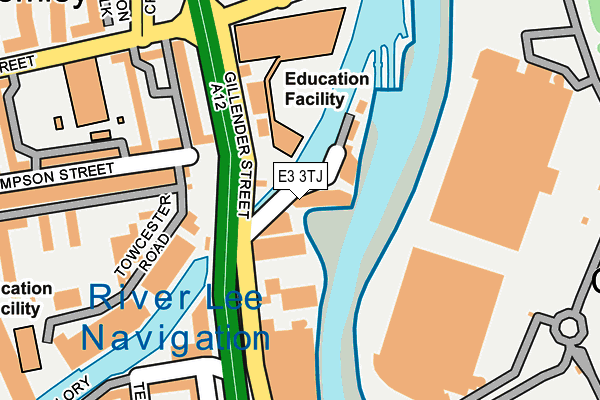 E3 3TJ map - OS OpenMap – Local (Ordnance Survey) E3 3TJ map - OS OpenMap – Local (Ordnance Survey)