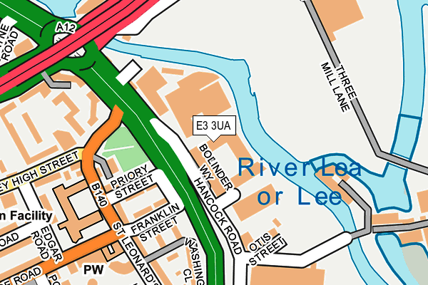 E3 3UA map - OS OpenMap – Local (Ordnance Survey) E3 3UA map - OS OpenMap – Local (Ordnance Survey)