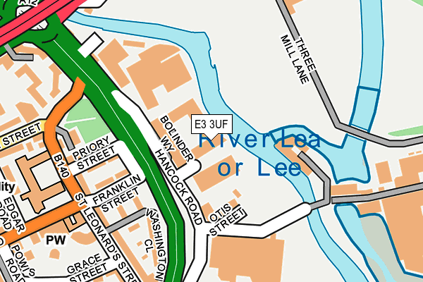 E3 3UF map - OS OpenMap – Local (Ordnance Survey) E3 3UF map - OS OpenMap – Local (Ordnance Survey)