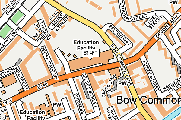 E3 4FT map - OS OpenMap – Local (Ordnance Survey) E3 4FT map - OS OpenMap – Local (Ordnance Survey)