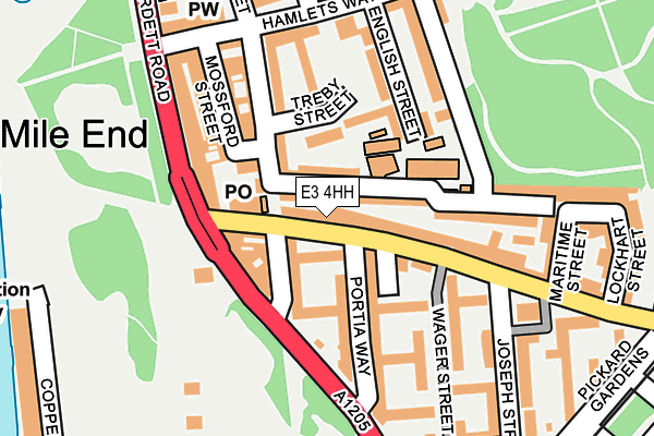 E3 4HH map - OS OpenMap – Local (Ordnance Survey) E3 4HH map - OS OpenMap – Local (Ordnance Survey)