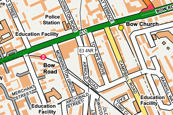 E3 4NR map - OS OpenMap – Local (Ordnance Survey) E3 4NR map - OS OpenMap – Local (Ordnance Survey)