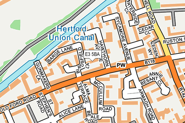 E3 5BA map - OS OpenMap – Local (Ordnance Survey) E3 5BA map - OS OpenMap – Local (Ordnance Survey)