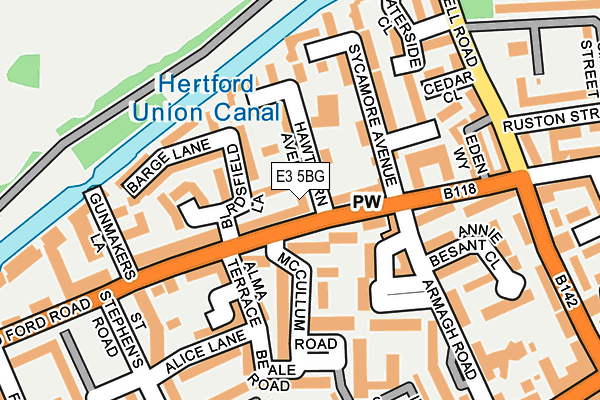 E3 5BG map - OS OpenMap – Local (Ordnance Survey) E3 5BG map - OS OpenMap – Local (Ordnance Survey)