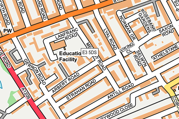 E3 5DS map - OS OpenMap – Local (Ordnance Survey) E3 5DS map - OS OpenMap – Local (Ordnance Survey)