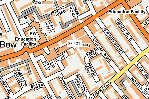 E3 5GT map - OS OpenMap – Local (Ordnance Survey) E3 5GT map - OS OpenMap – Local (Ordnance Survey)