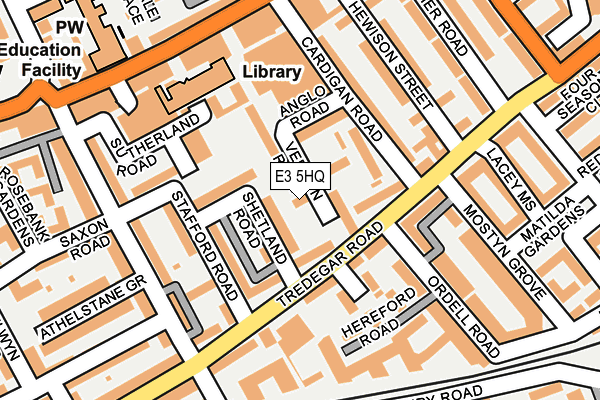 E3 5HQ map - OS OpenMap – Local (Ordnance Survey) E3 5HQ map - OS OpenMap – Local (Ordnance Survey)