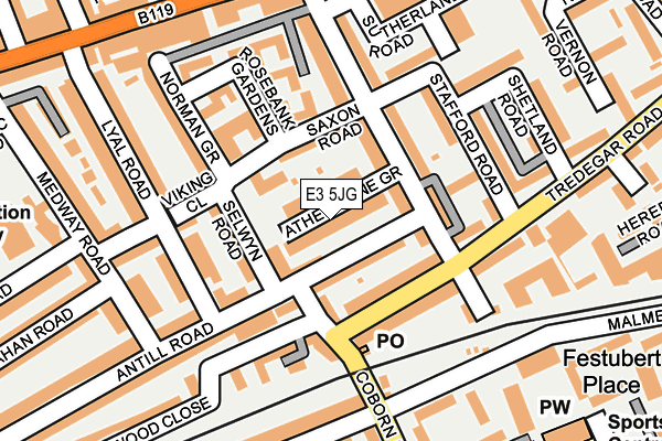 E3 5JG map - OS OpenMap – Local (Ordnance Survey) E3 5JG map - OS OpenMap – Local (Ordnance Survey)