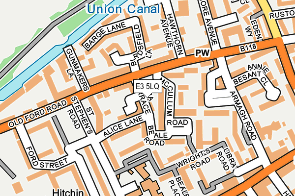 E3 5LQ map - OS OpenMap – Local (Ordnance Survey) E3 5LQ map - OS OpenMap – Local (Ordnance Survey)