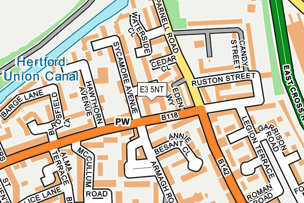 E3 5NT map - OS OpenMap – Local (Ordnance Survey) E3 5NT map - OS OpenMap – Local (Ordnance Survey)