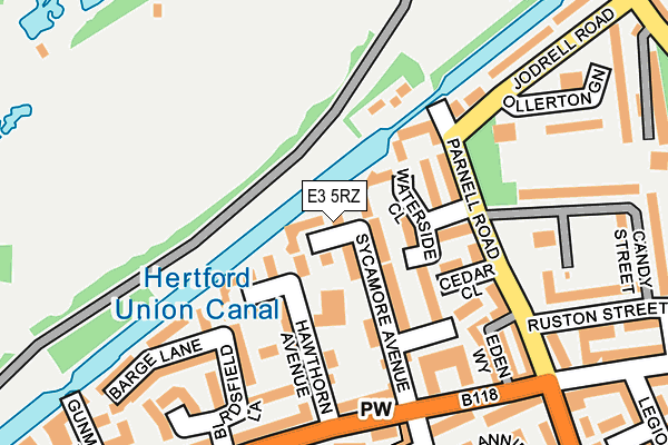 E3 5RZ map - OS OpenMap – Local (Ordnance Survey) E3 5RZ map - OS OpenMap – Local (Ordnance Survey)