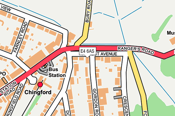 E4 6AS map - OS OpenMap – Local (Ordnance Survey) E4 6AS map - OS OpenMap – Local (Ordnance Survey)
