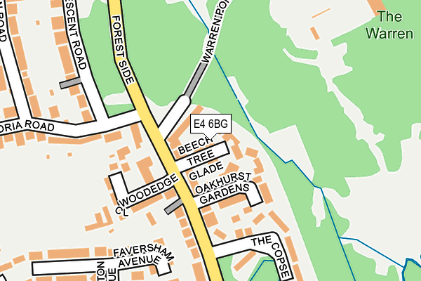 E4 6BG map - OS OpenMap – Local (Ordnance Survey) E4 6BG map - OS OpenMap – Local (Ordnance Survey)