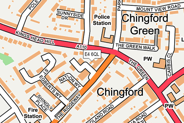 E4 6QL map - OS OpenMap – Local (Ordnance Survey) E4 6QL map - OS OpenMap – Local (Ordnance Survey)