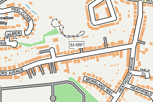 E4 6RP map - OS OpenMap – Local (Ordnance Survey) E4 6RP map - OS OpenMap – Local (Ordnance Survey)