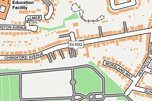 E4 6SQ map - OS OpenMap – Local (Ordnance Survey) E4 6SQ map - OS OpenMap – Local (Ordnance Survey)
