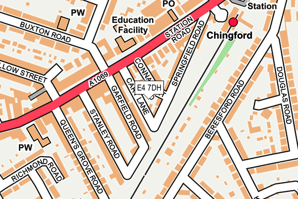 E4 7DH map - OS OpenMap – Local (Ordnance Survey) E4 7DH map - OS OpenMap – Local (Ordnance Survey)