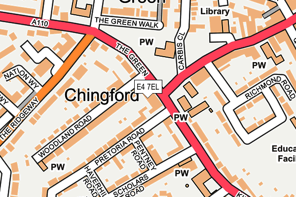E4 7EL map - OS OpenMap – Local (Ordnance Survey) E4 7EL map - OS OpenMap – Local (Ordnance Survey)